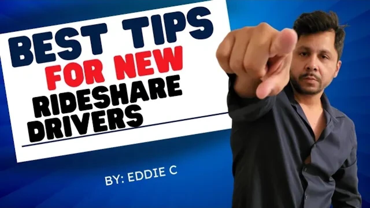 New Rideshare drivers best tips when getting started.