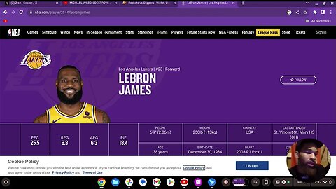 LEBRON MAKES HISTORY VS LOWLY BLAZERS!!!!!