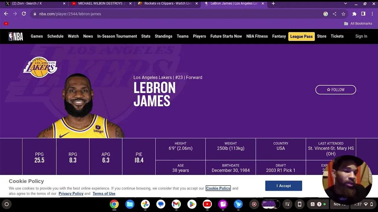 LEBRON MAKES HISTORY VS LOWLY BLAZERS!!!!!