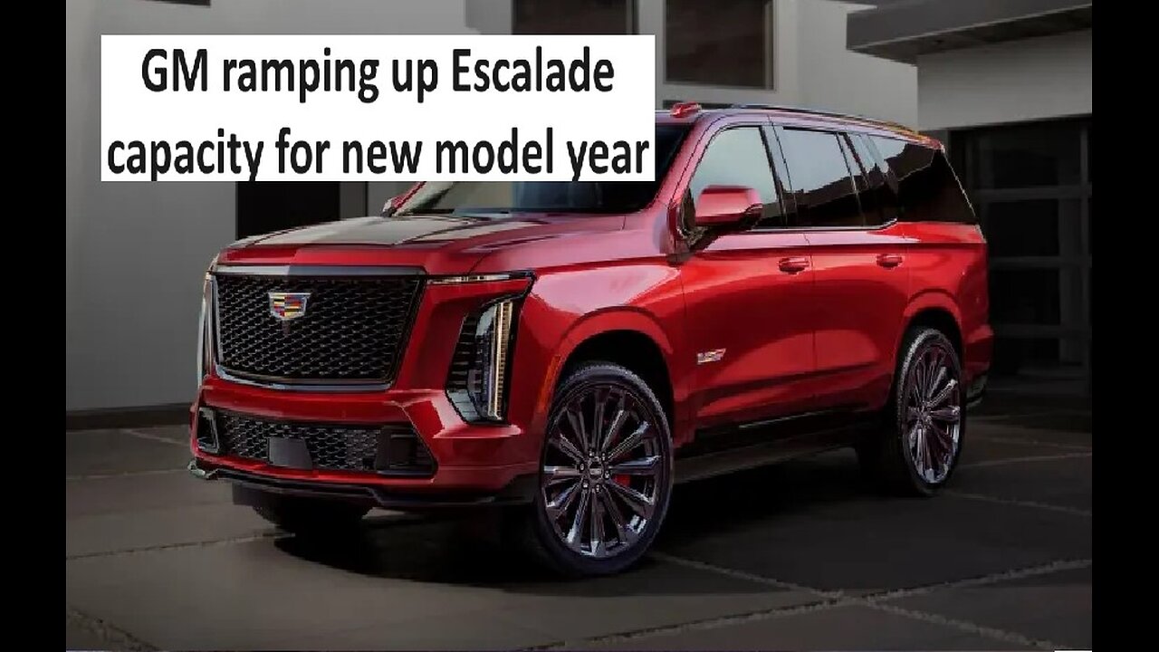 Cadillac Escalade V update and production increase