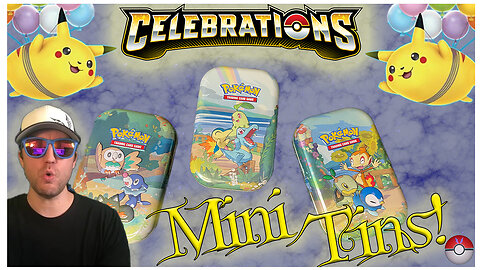 Pokémon Celebration Mini Tins Opening!