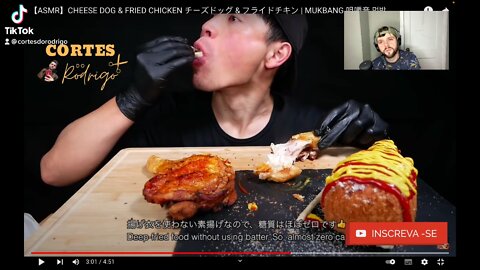 reagindo chef de cozinha japones