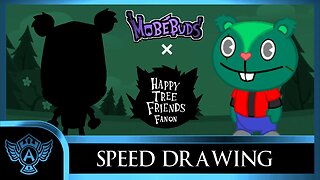 Speed Drawing: Happy Tree Friends Fanon - Frilless | Mobebuds Style