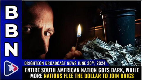 BBN, June 20, 2024 – Entire South American nation goes DARK...