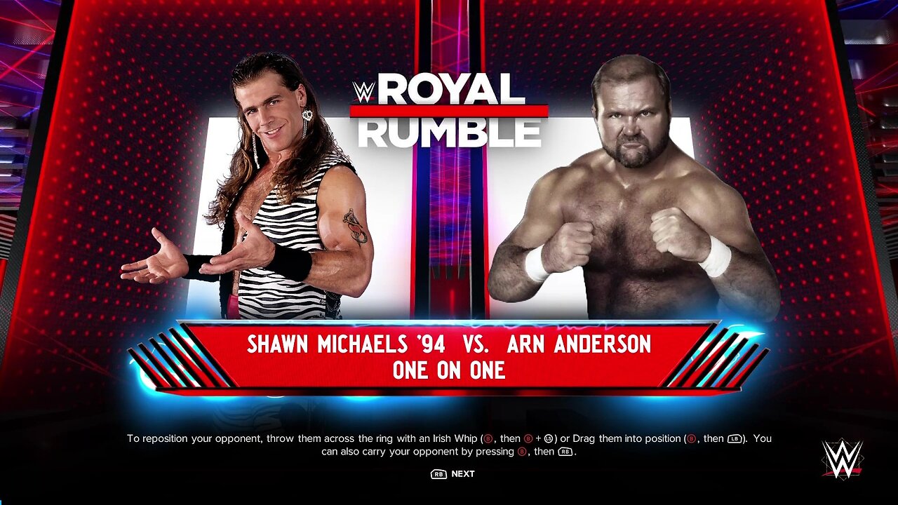 WWE 2k24 Shawn Michaels vs Arn Anderson