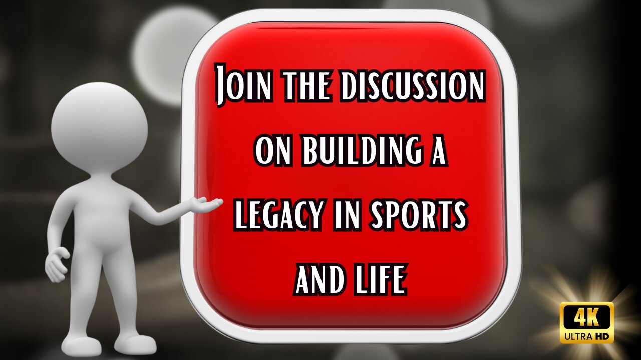 Join the discussion on building a legacy in sports and life.🏆🌟 #legacydrivenathletes #athletemindset