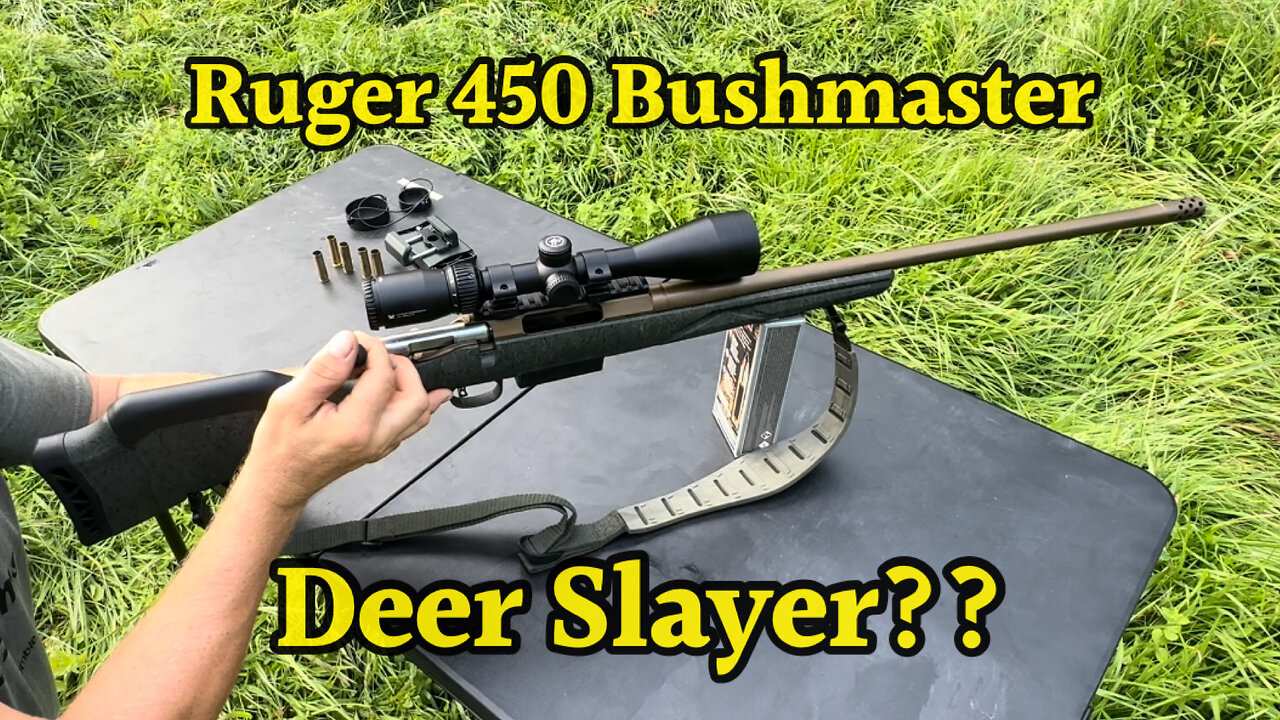 Is the Ruger American 450 Bushmaster a Good Hunting Rifle