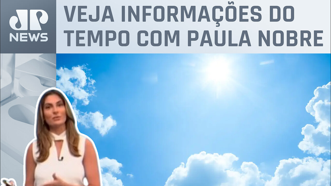 Céu ensolarado e onda de calor em áreas do Nordeste | Previsão do Tempo