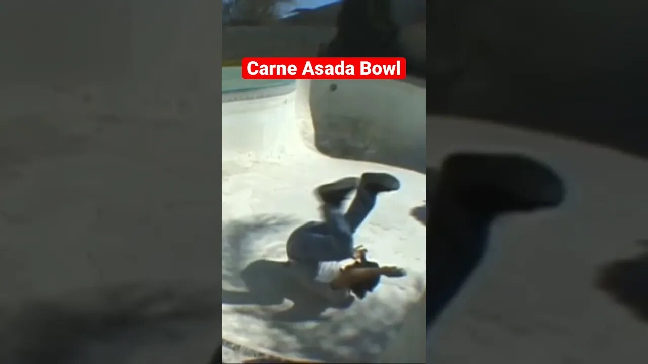 Welcome to Carne Asada Bowl #poolskateboarding #skateboarding #poolskating