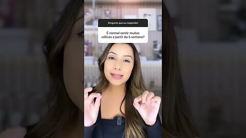 É normal sentir muitas cólicas no início da gravidez?