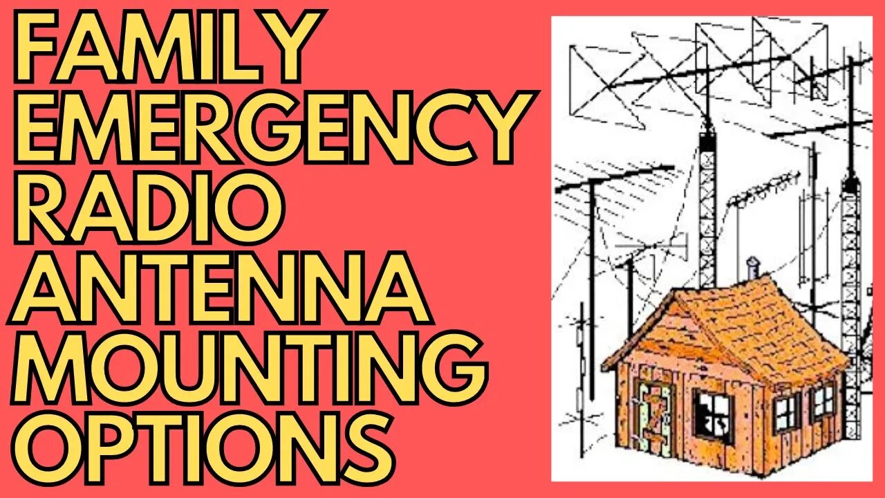 Easy, Affordable, External Antenna Mounting Options for GMRS, 2m, 70cm VHF/UHF Radios