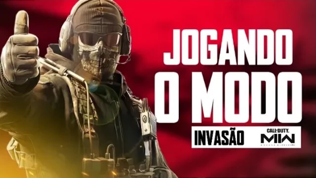 CALL OF DUTY: MODERN WARFARE II " MODO INVASÃO "