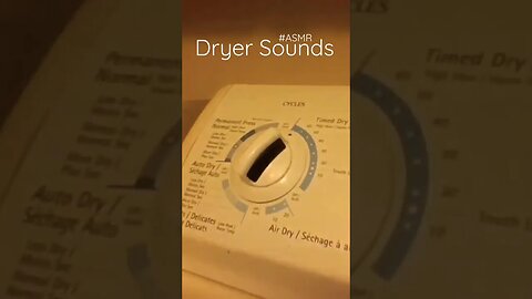 Dryer Sounds for Sleep | #triggers #asrm #clothes #new #dryingmachine #breath #relax #reikihealing