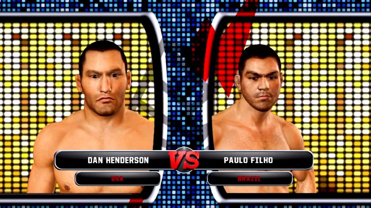 UFC Undisputed 3 Gameplay Paulo Filho vs Dan Henderson (Pride)