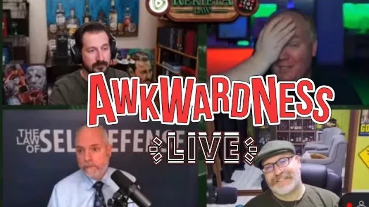 It Got Weird on Rackets while Streaming Aaron Dean Trial #lawtube #panel #trial #awkward