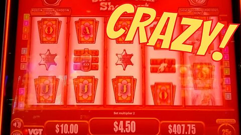 CRAZY WINS ON THIS #VGT SLOT MACHINE !🟥 #redscreen #ags