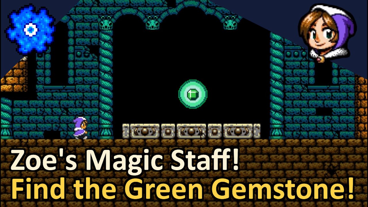 With Zoe's Magic Staff, We Seek the Green Gemstone! Alwa's Awakening! Tyruswoo Gaming