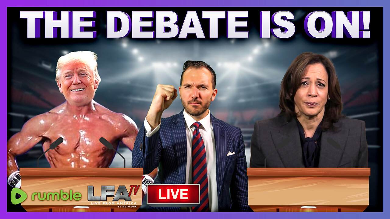 THE DEBATE IS ON! TRUMP V. KAMALA SET FOR SEPTEMBER 10 | MIKE CRISPI UNAFRAID 8.9.24 10AM EST