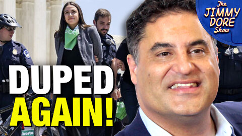 Cenk Uygur Falls For AOC’s Invisible Handcuffs Stunt