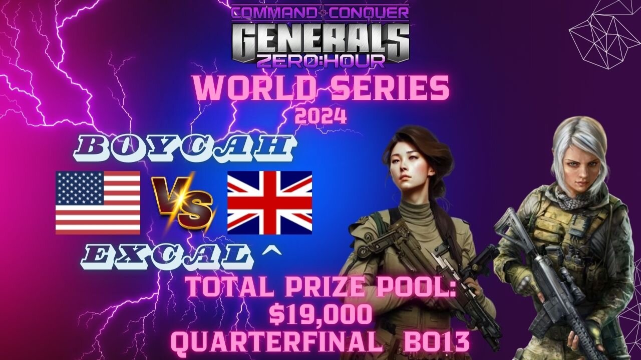 WORLD SERIES 2024 | BoYcaH vs ExCaL^ | 1/4 FINAL BO13 #CnC #GENERALS #zero_hour