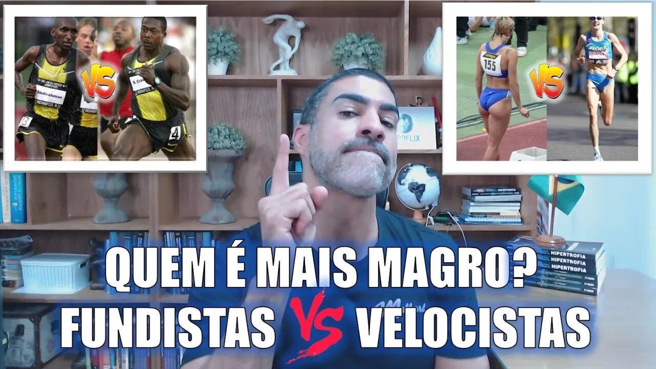 Velocistas vs Maratonistas: quem é mais magro?