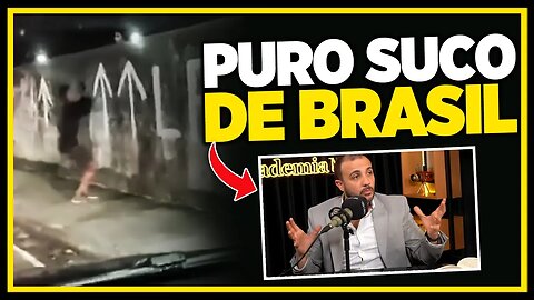 LADRÃO PULA MURO E ROUBA CARRO! | Cortes do @MBLiveTV