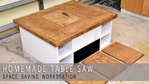 4 in one Homemade Table Saw Modular | Plans Available