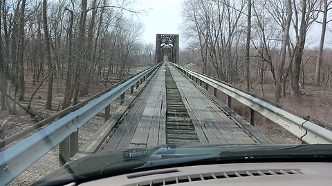 St Francisville Bridge will we make it would you drive on this bridge #oldbridge #rcindustry