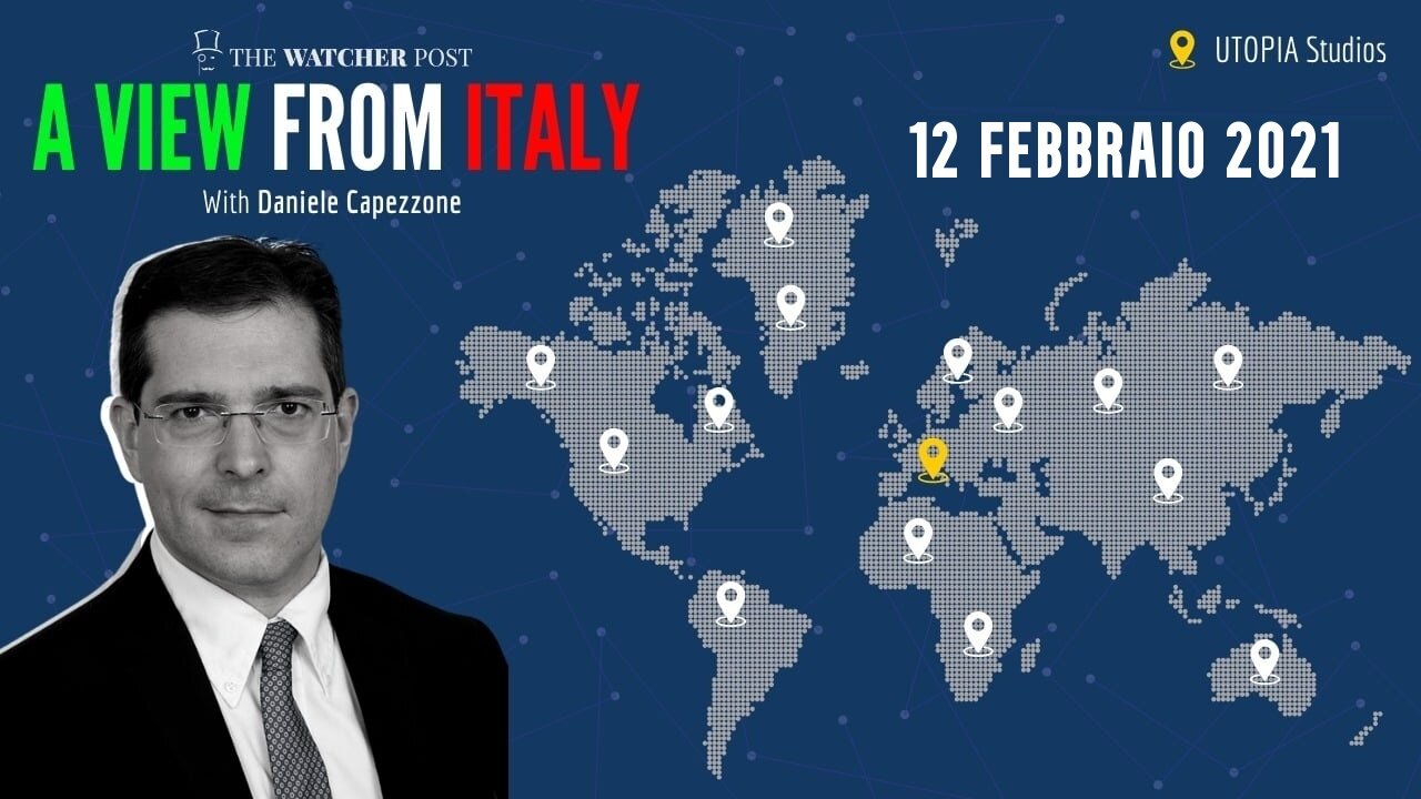 🔴 2° puntata di "A View from Italy", con Daniele Capezzone, dagli UTOPIA Studios (12/02/2021).