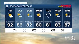 WMAR-2 News Weather at 11