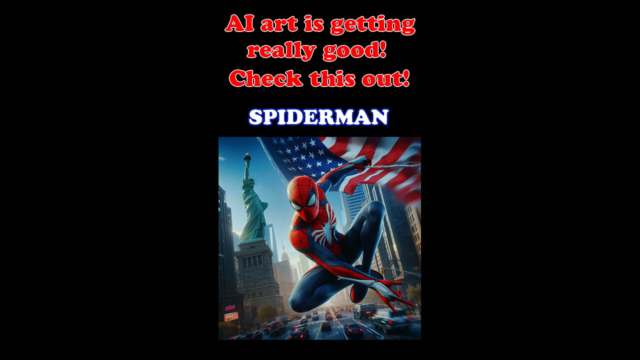 Digital AI art is getting shockingly good! Check this out! Part 2 - Spiderman.