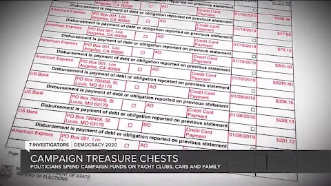 Yacht clubs. SUVs. Paying family. See how Michigan leaders spend campaign funds.