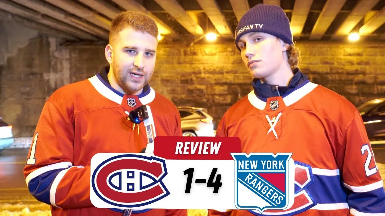 HABS ARE GETTING TOUGH TO WATCH ! | MTL 1-4 NYR