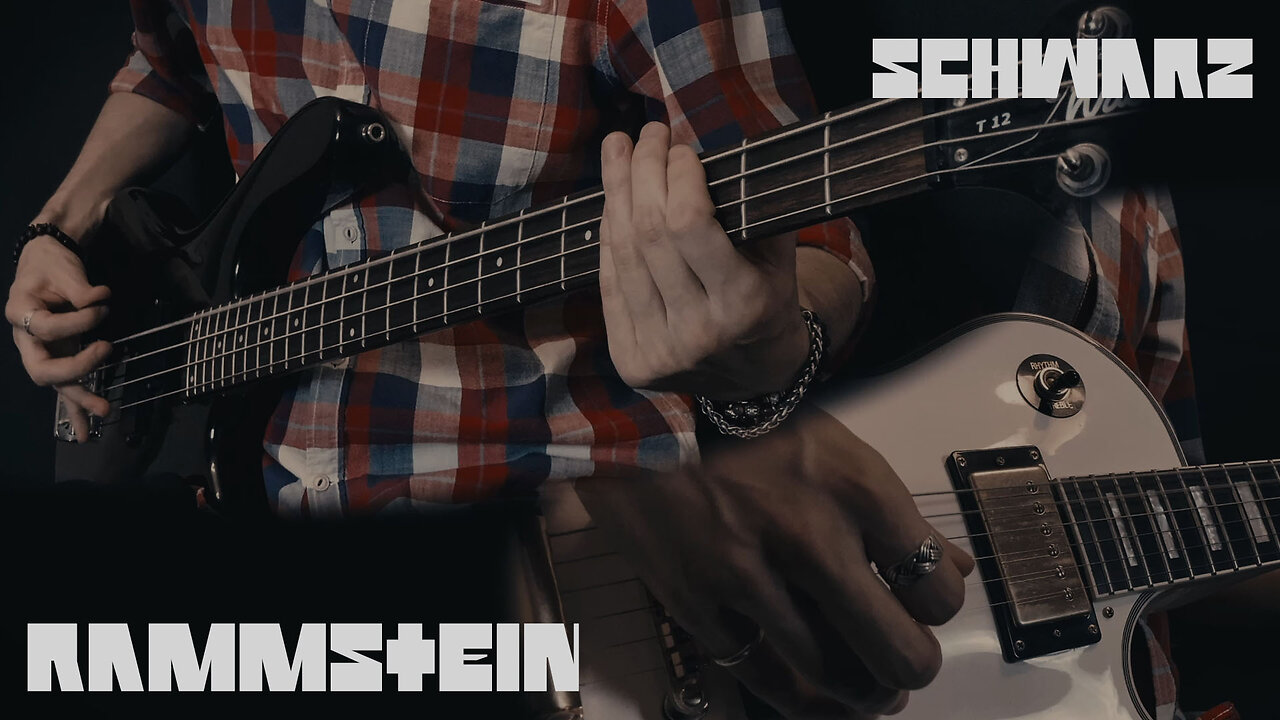 Rammstein - Schwarz - Guitar and Bass cover by Eduard Plezer