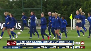 Team USA women begin World Cup journey Tuesday