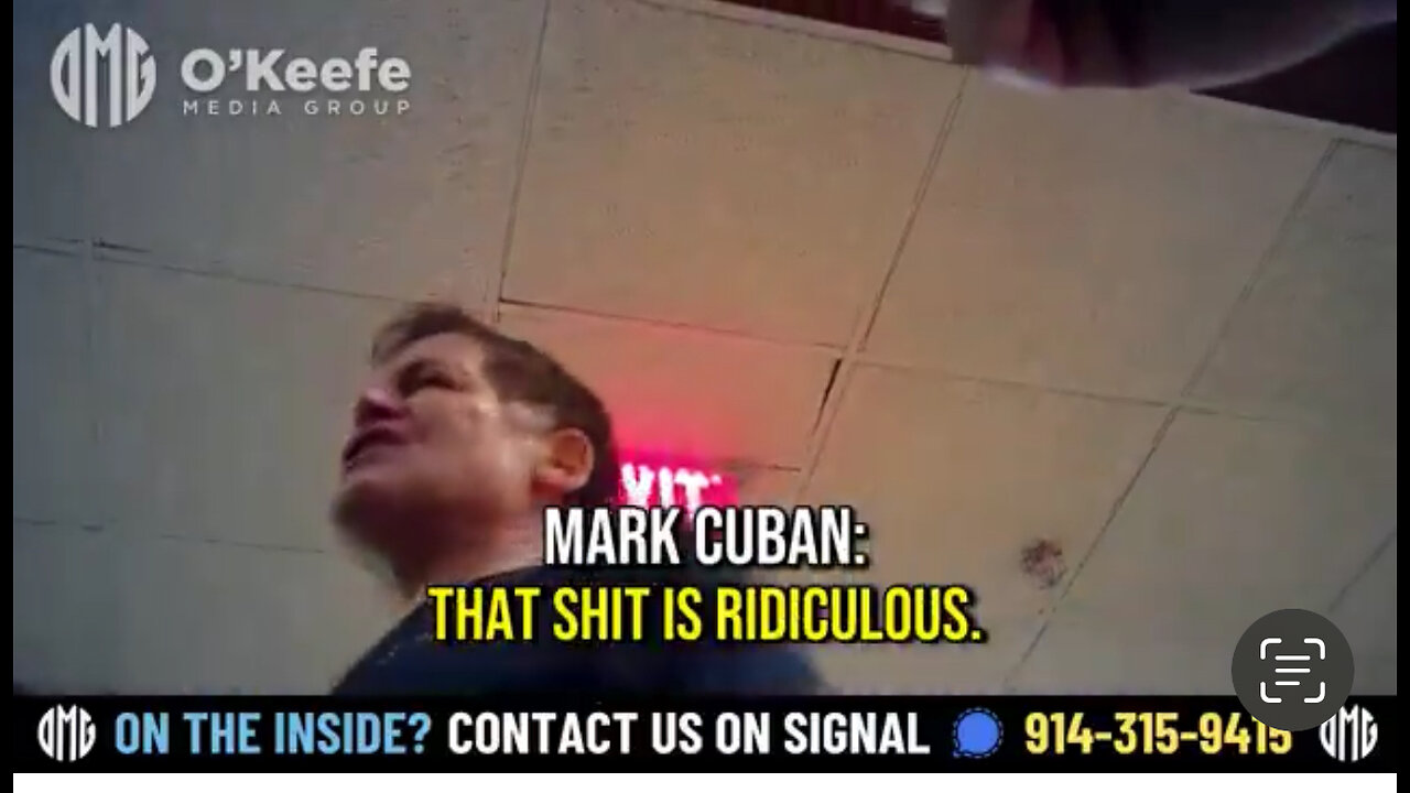 Unhinged Mark Cuban got into a nasty fight with James O’Keefe about Pfizer & Race