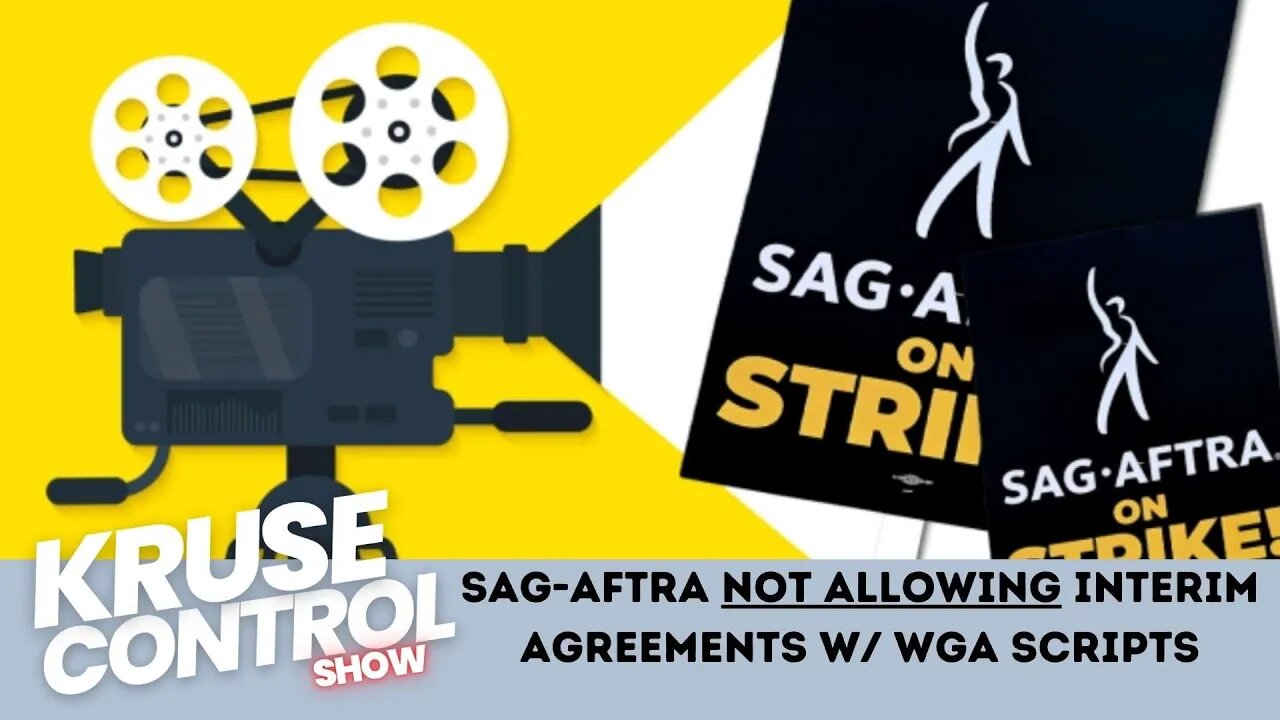 Sag Aftra ENDING Interim Agreements for WGA Scripts