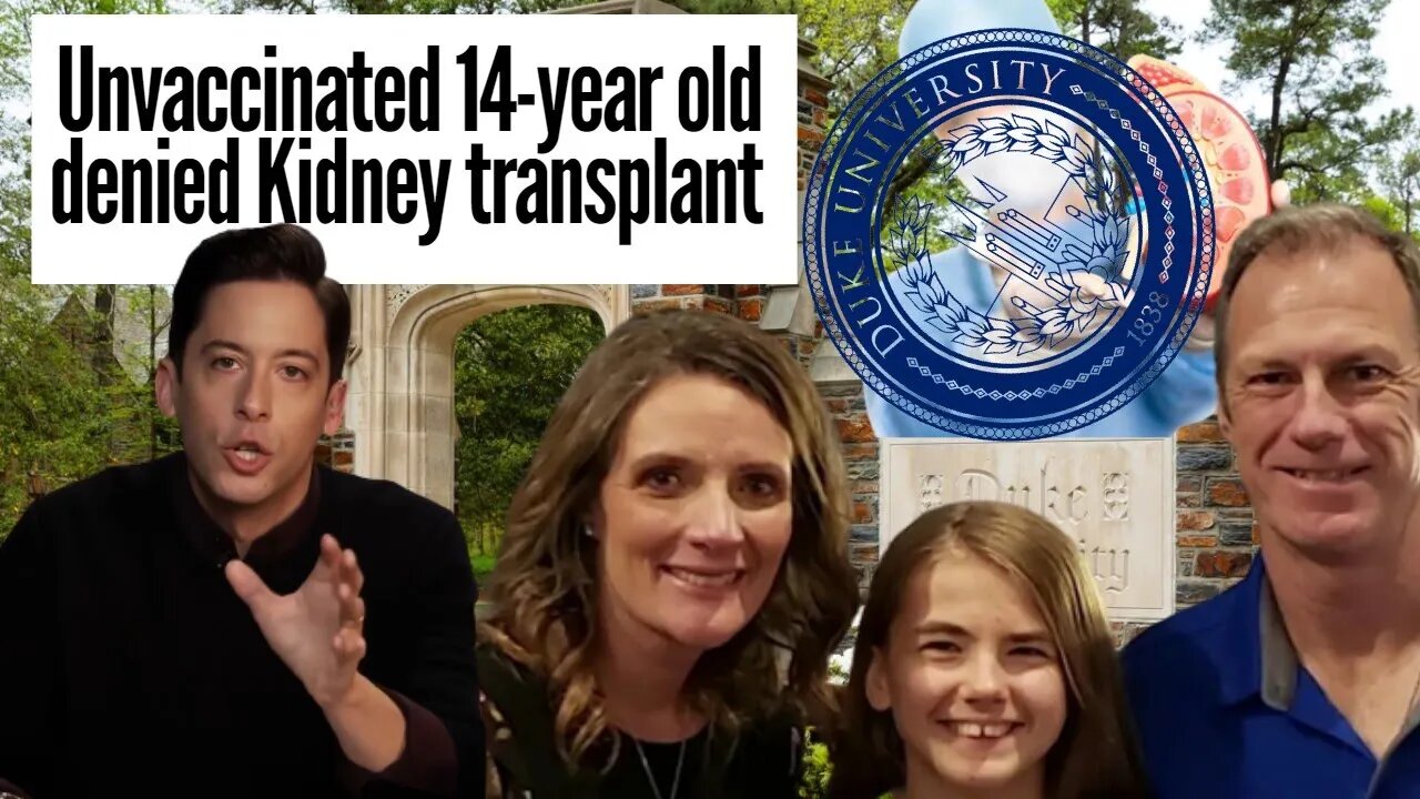 Michael Knowles, Denies Kidney Transplant To Child Who Doesn't Have The COVID Vaccine