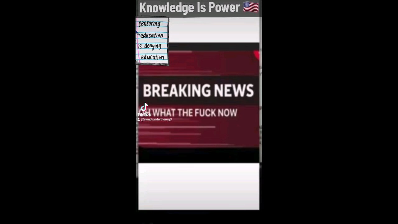 What They Not Trying To Tell Us