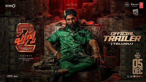 Pushpa 2 The Rule Trailer (Telugu) | Allu Arjun | Sukumar | Rashmika Mandanna | Fahadh Faasil | DSP
