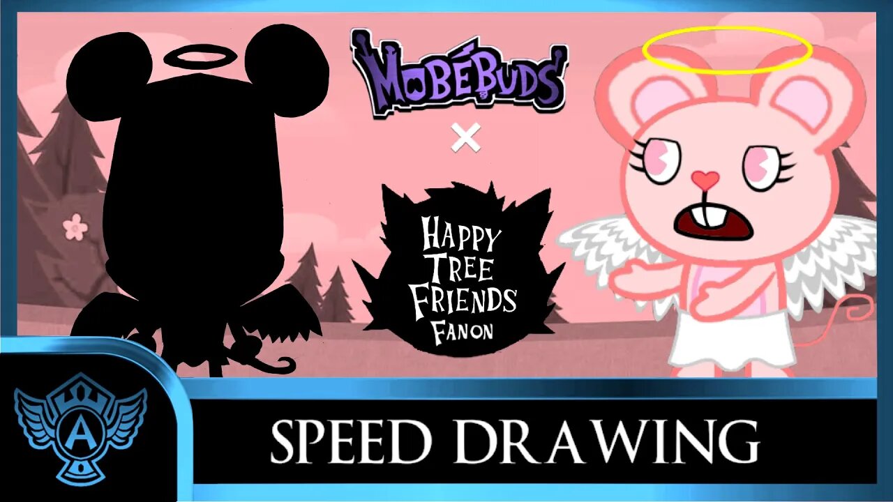 Speed Drawing: Happy Tree Friends Fanon - Brightly | Mobebuds Style