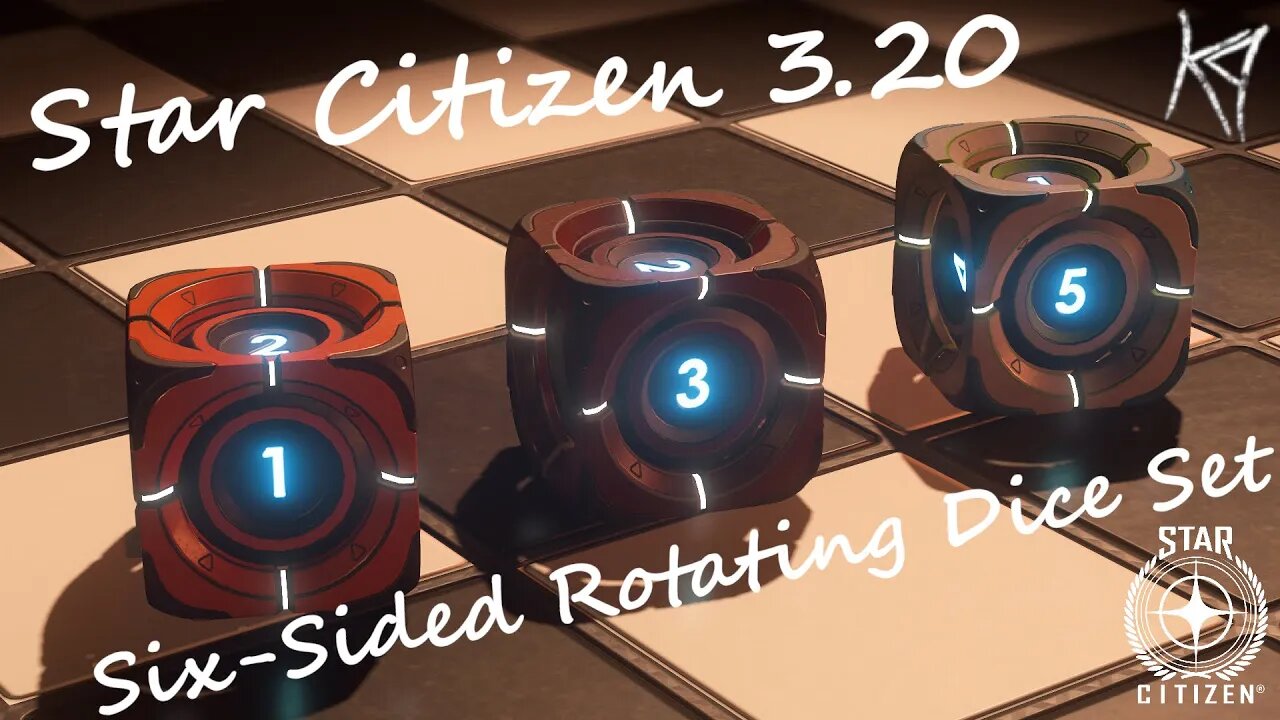 Playing with the Six-Sided Rotating Dice Set | 3.20 Star Citizen Collectables