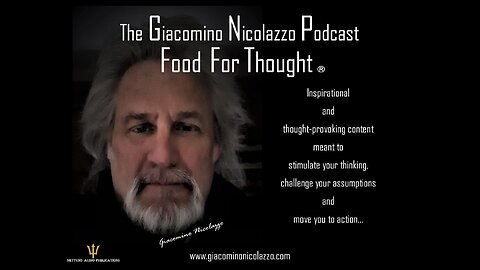 THE GIACOMINO NICOLAZZO PODCAST. A LITTLE DROP OF POISON. PART 1