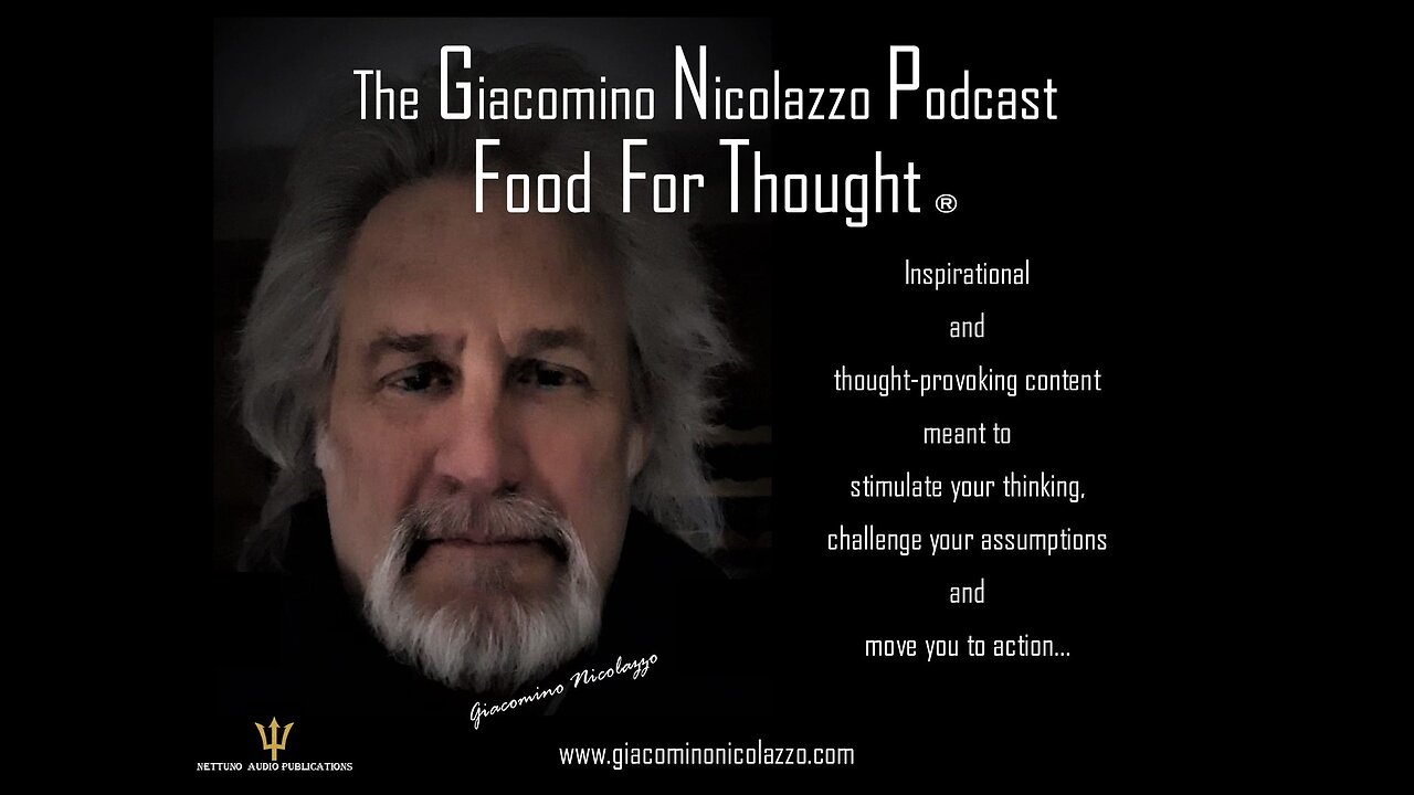 THE GIACOMINO NICOLAZZO PODCAST. A LITTLE DROP OF POISON. PART 1