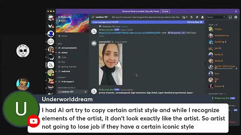 (Livestream Arcive) "Bring Me A I Generated Pictures of Spider Man!" A.I. Art Debate/Discussion