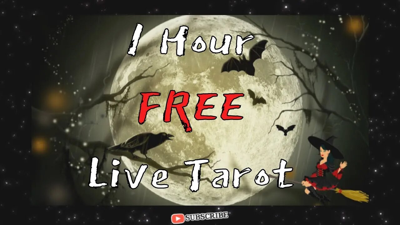 1 Hr FREE Live Tarot - "Early Birds Get the Worm"