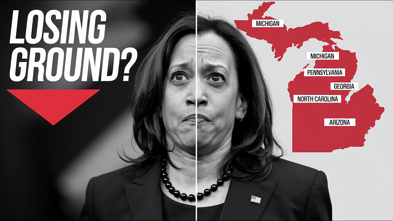 Kamala Harris Losing Ground in Swing States – Alarming Poll Breakdown