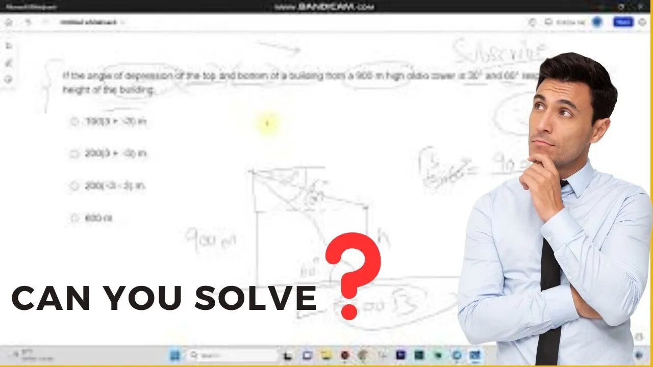 Trigonometry Question of SSC Quantitative Aptitude ! Question asked on my Telegram Group | MEWS #ssc