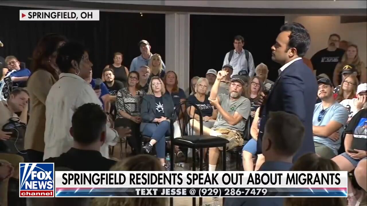 Vivek Ramaswamy in Springfield, Ohio to investigate what is happening there.