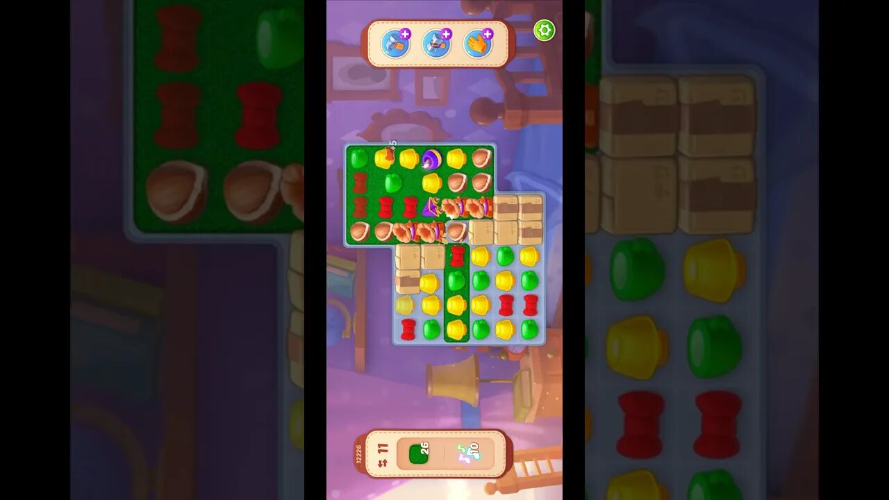 Shorts Playrix Homescapes Gameplay Walkthrough Level 12226